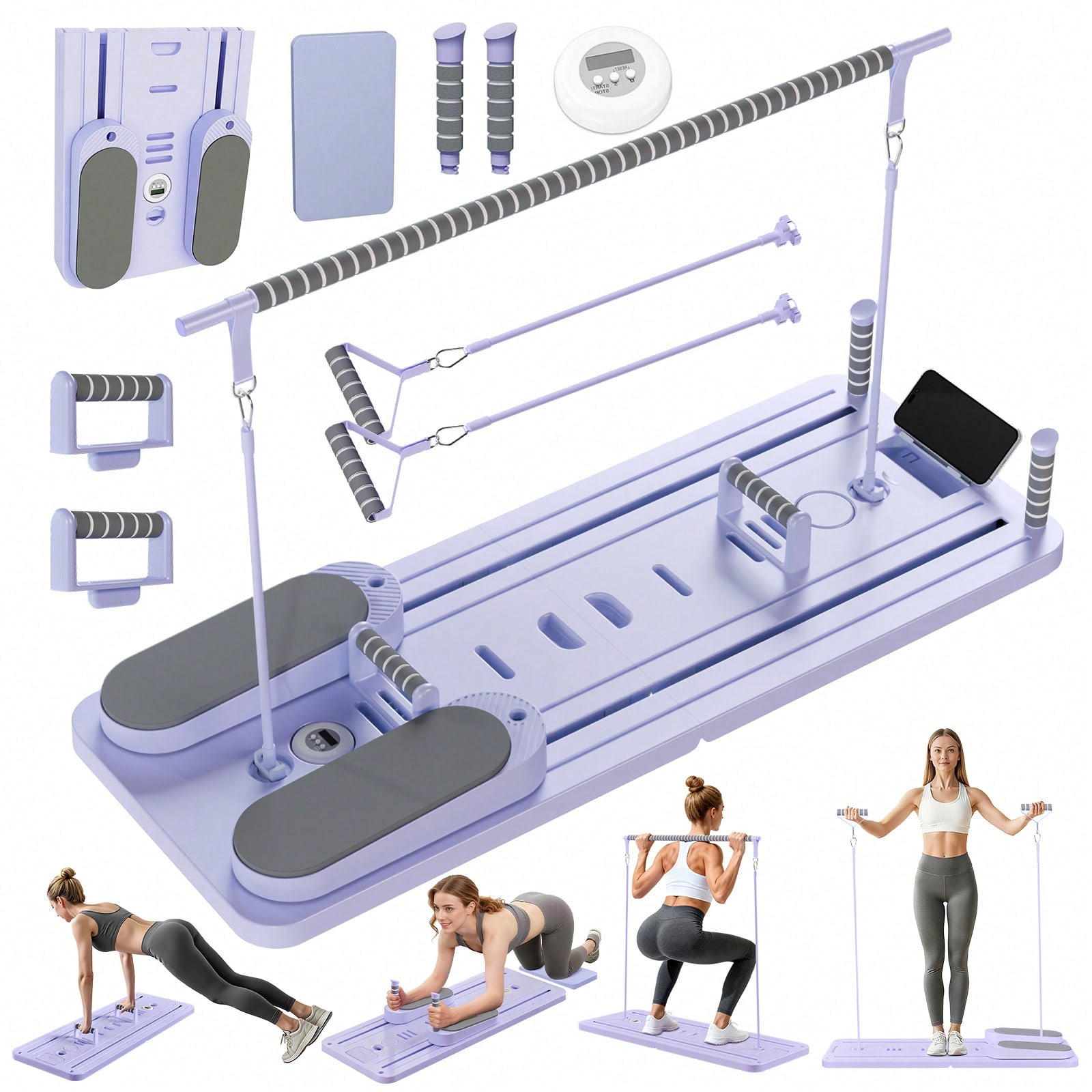 Reformer Pilates avec barre, p - Pilates & Yoga Vida avis et prix